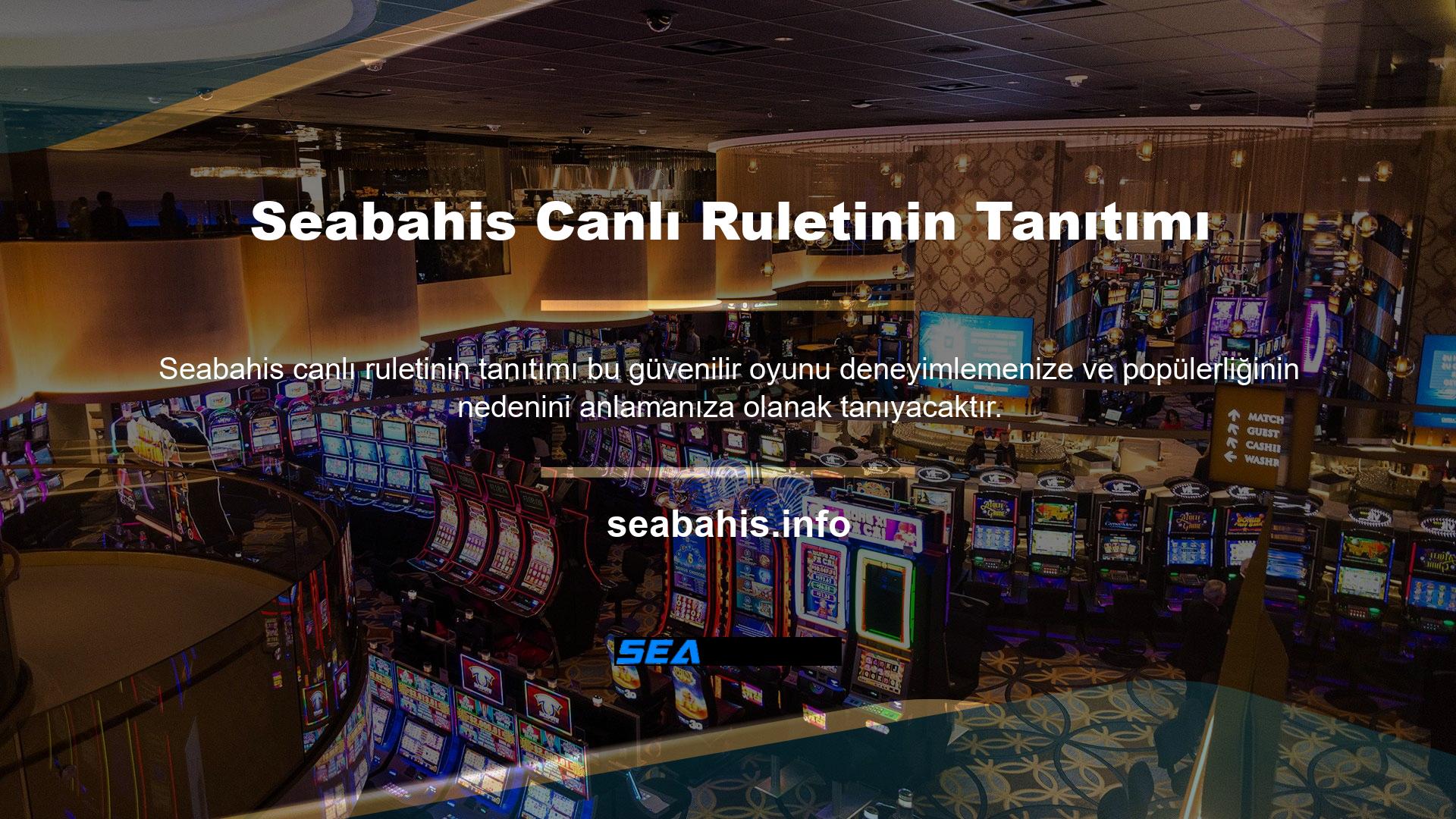 Bu şirketle gerçek bir casino deneyiminin keyfini çıkarabilirsiniz