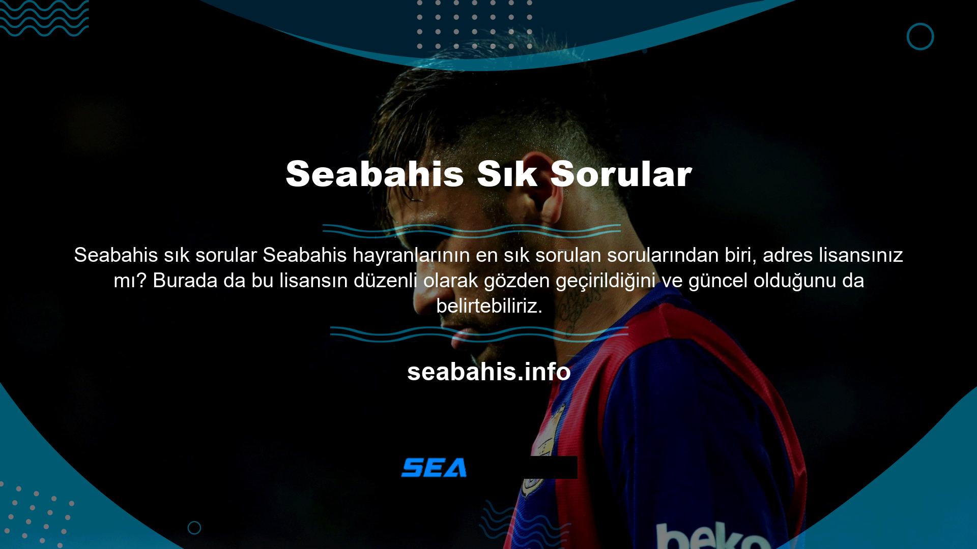 Lisanslı bir casino sitesinin üyesi olarak da bir avantajınız olacak