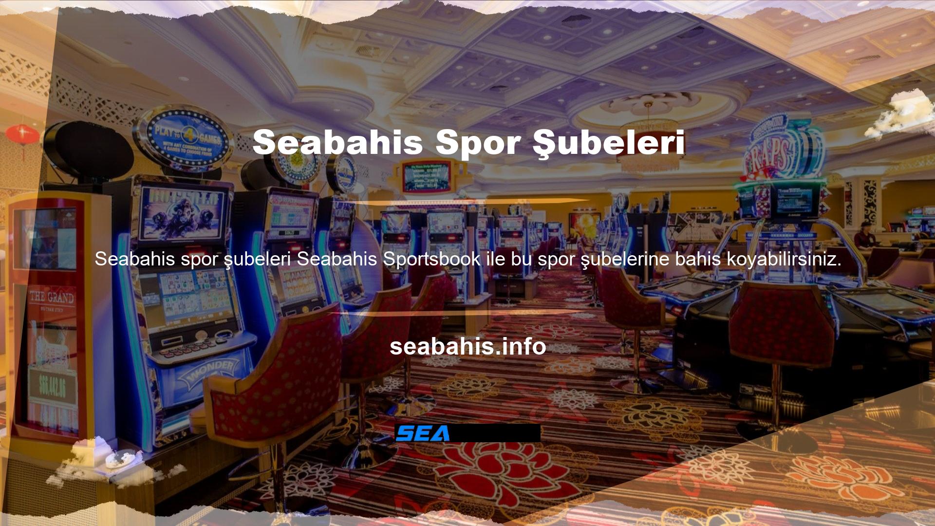 Seabahis kullanıcıların dünyadaki farklı liglerde bahis yapmak için harika zaman geçirmelerini sağlamak için ellerinden gelen her şeyi yapıyor