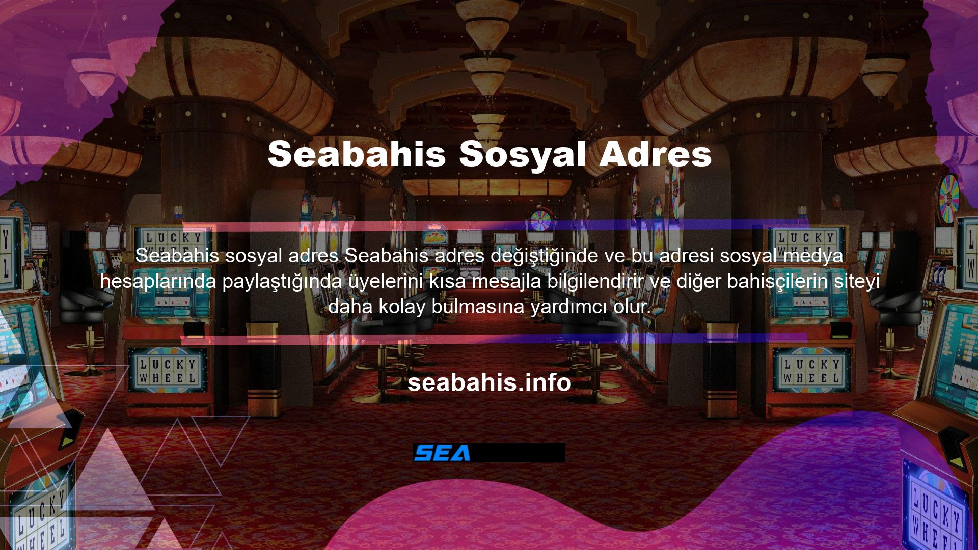 Sitenin yeni oturum açma adresine erişmek için, sitenin canlı destek birimiyle iletişime geçmeniz ve Sitenin mevcut adresinin Seabahis adresini almanız gerekir